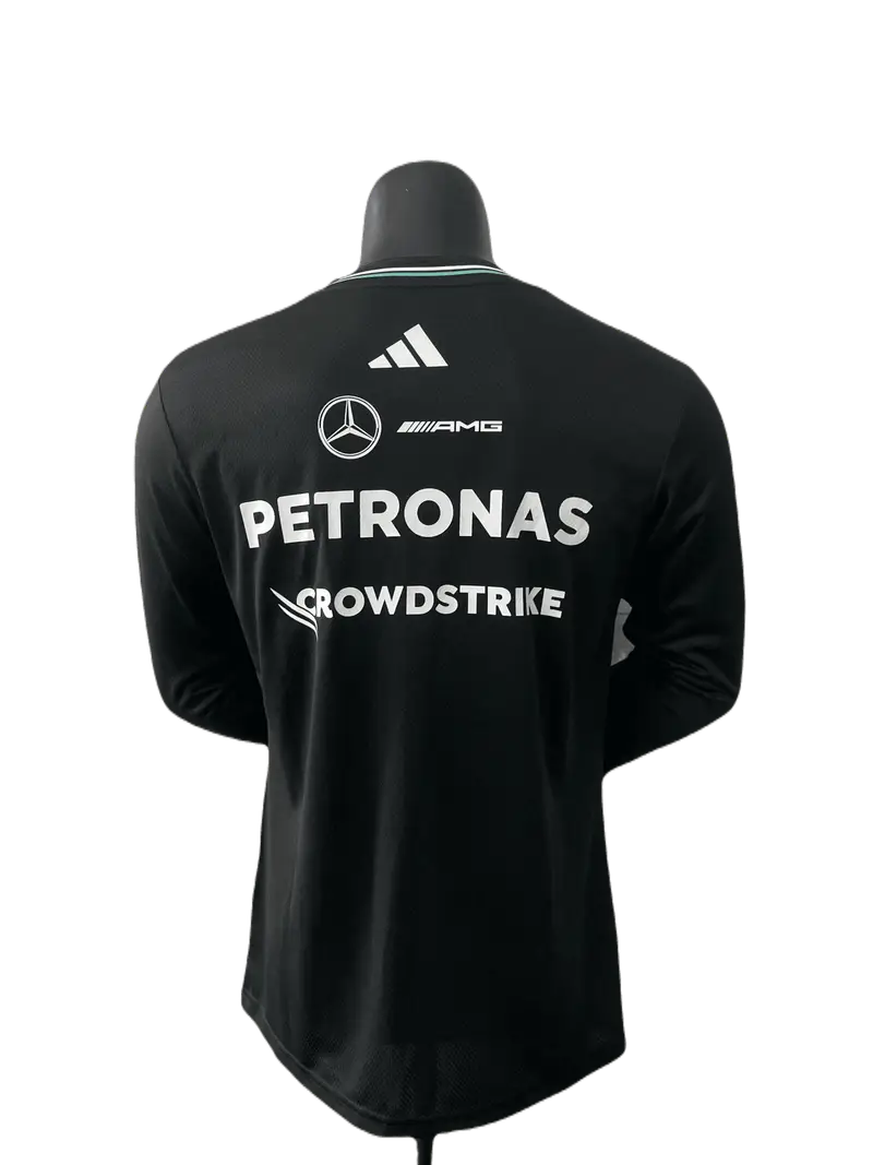 Mercedes - AMG Petronas F1 Team Driver Jersey Black Full Sleeves