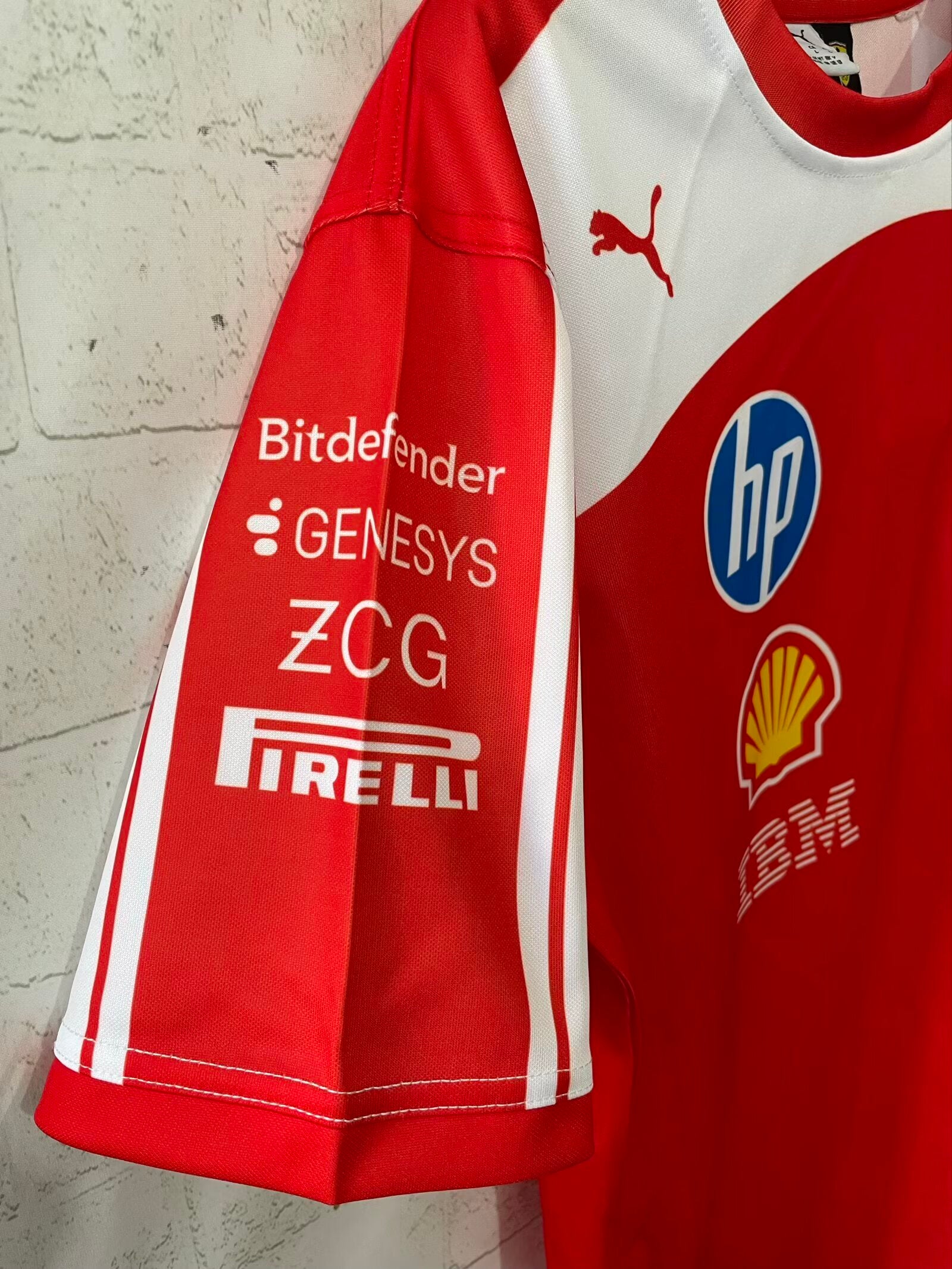 Scuderia Ferrari HP Drivers Motorsport Tee 2026 – Red