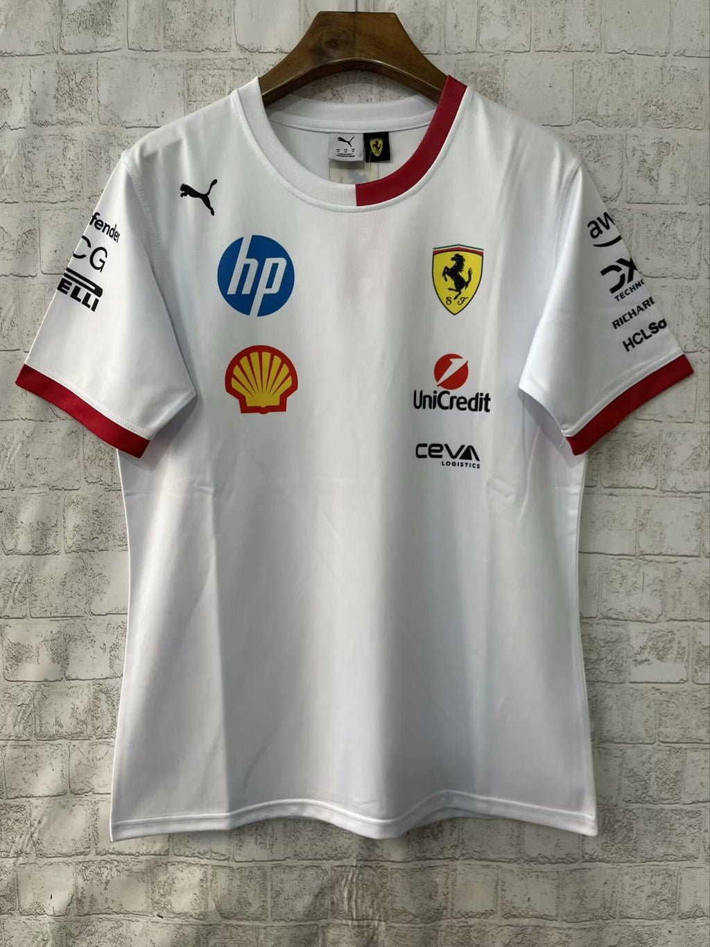 Ferrari F1 Tee White 2025