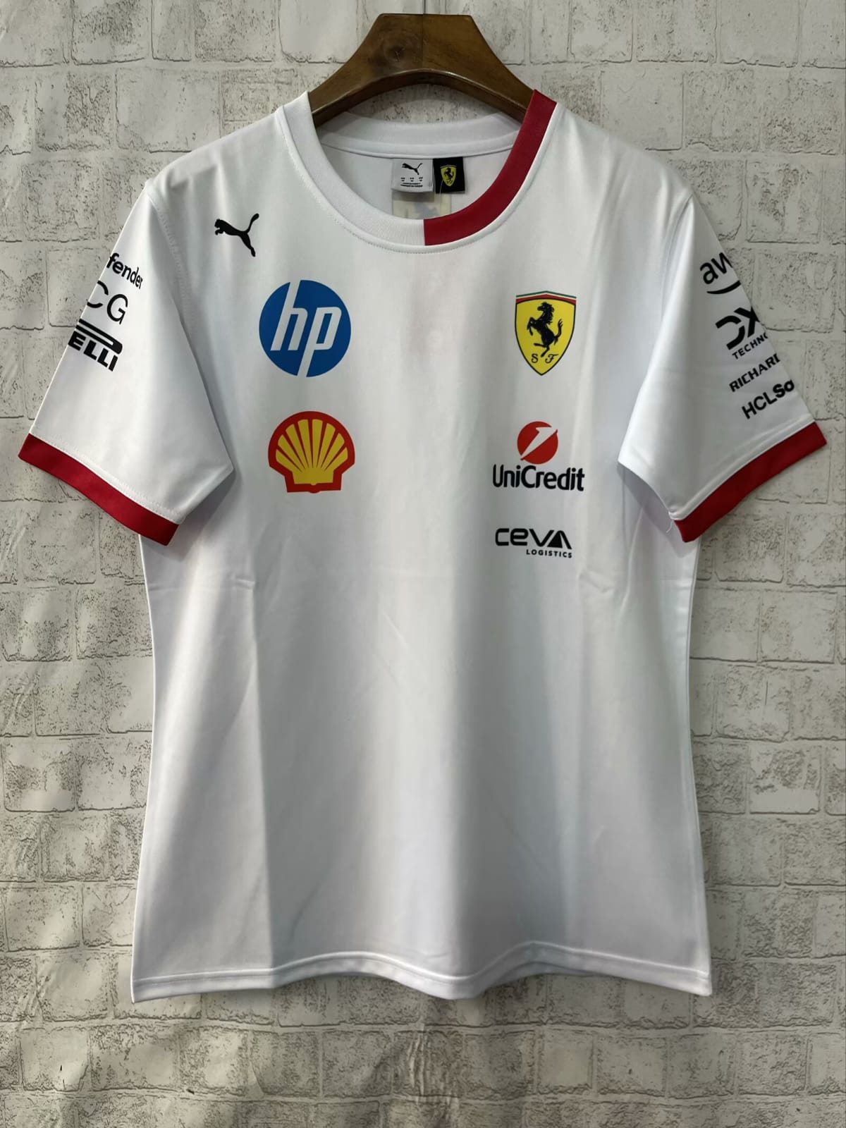 Ferrari F1 Tee White 2025