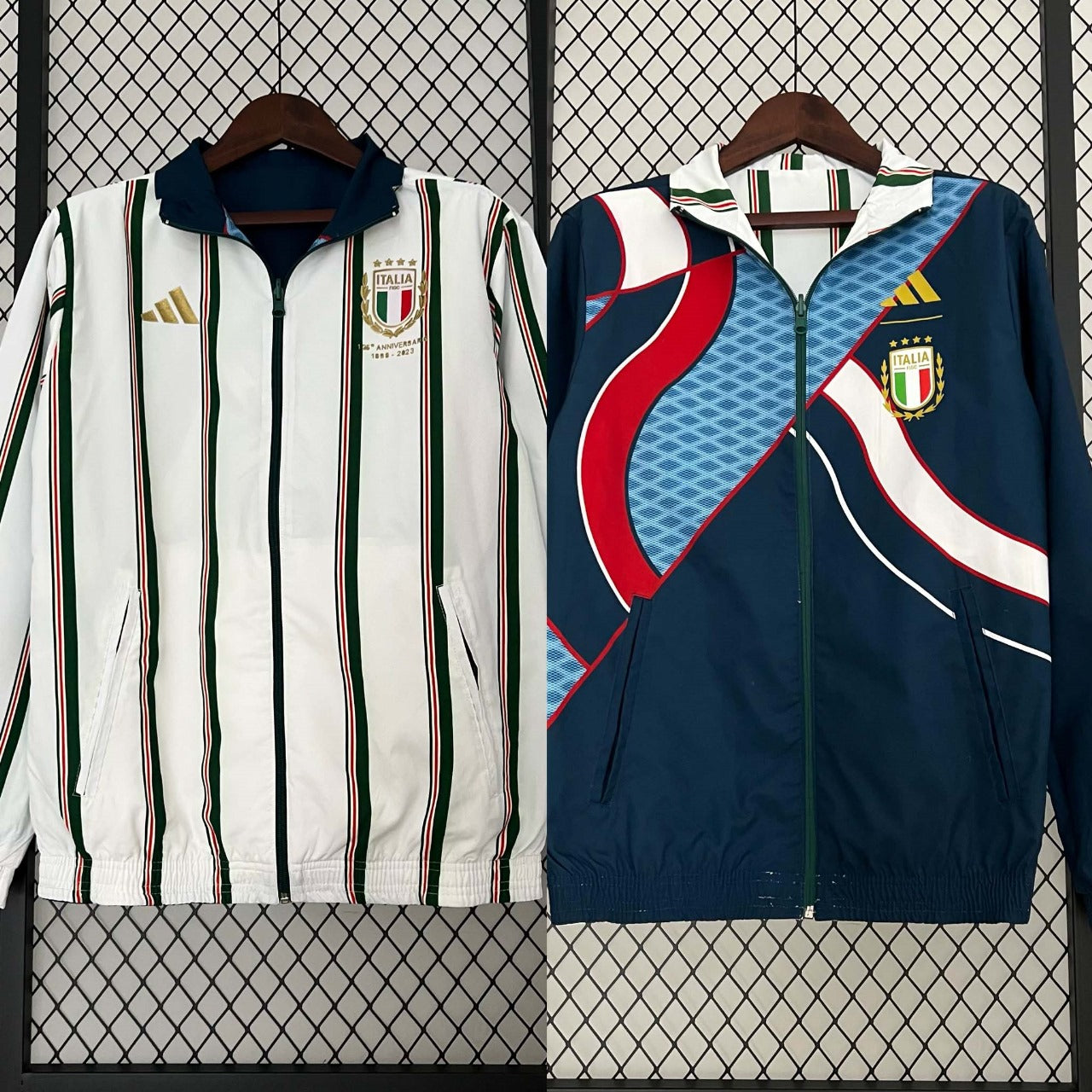 Italy Reversible Windbreaker