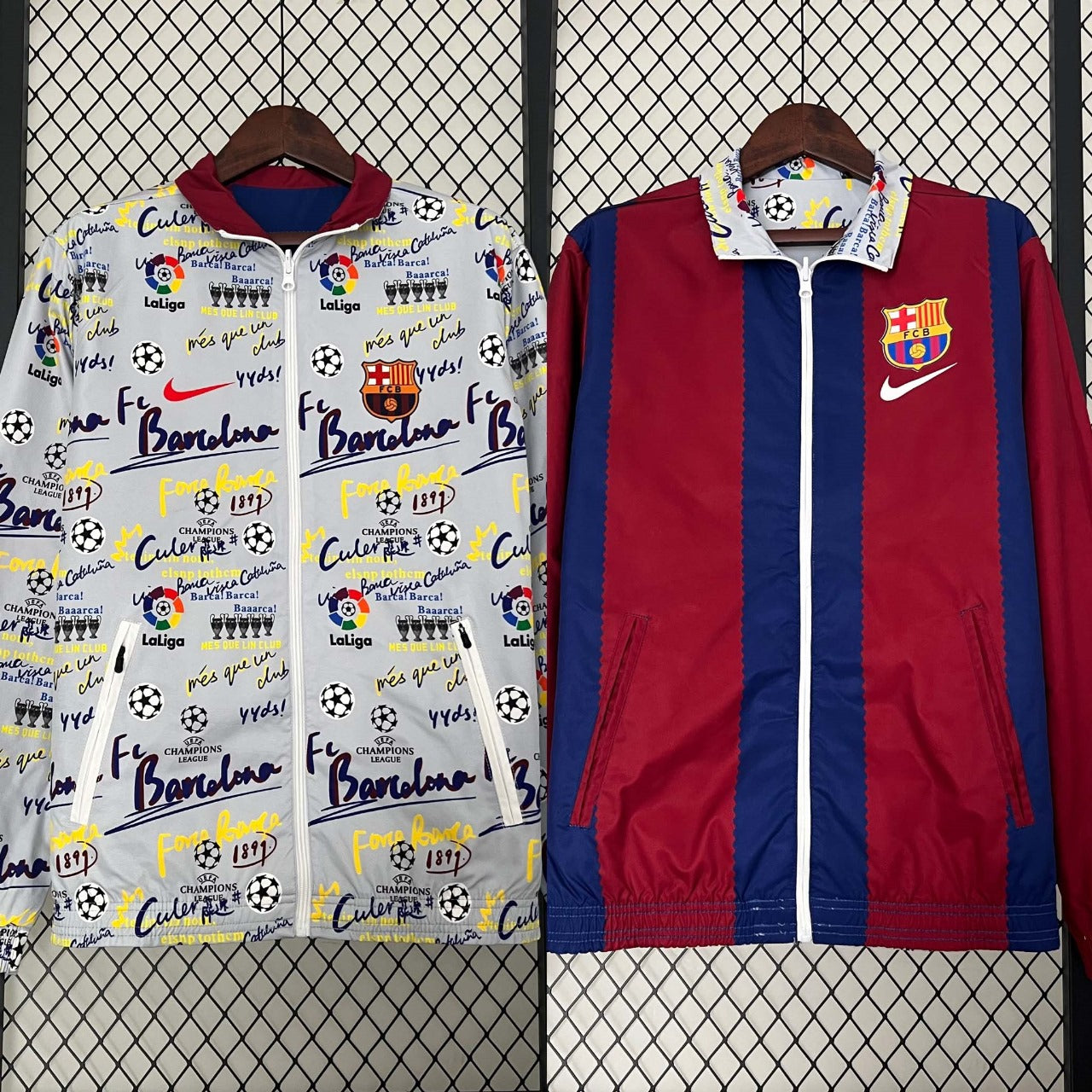 Barcelona Reversible Windbreaker