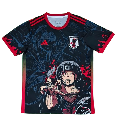Japan Anime Football Jersey – Naruto Itachi Akatsuki Edition