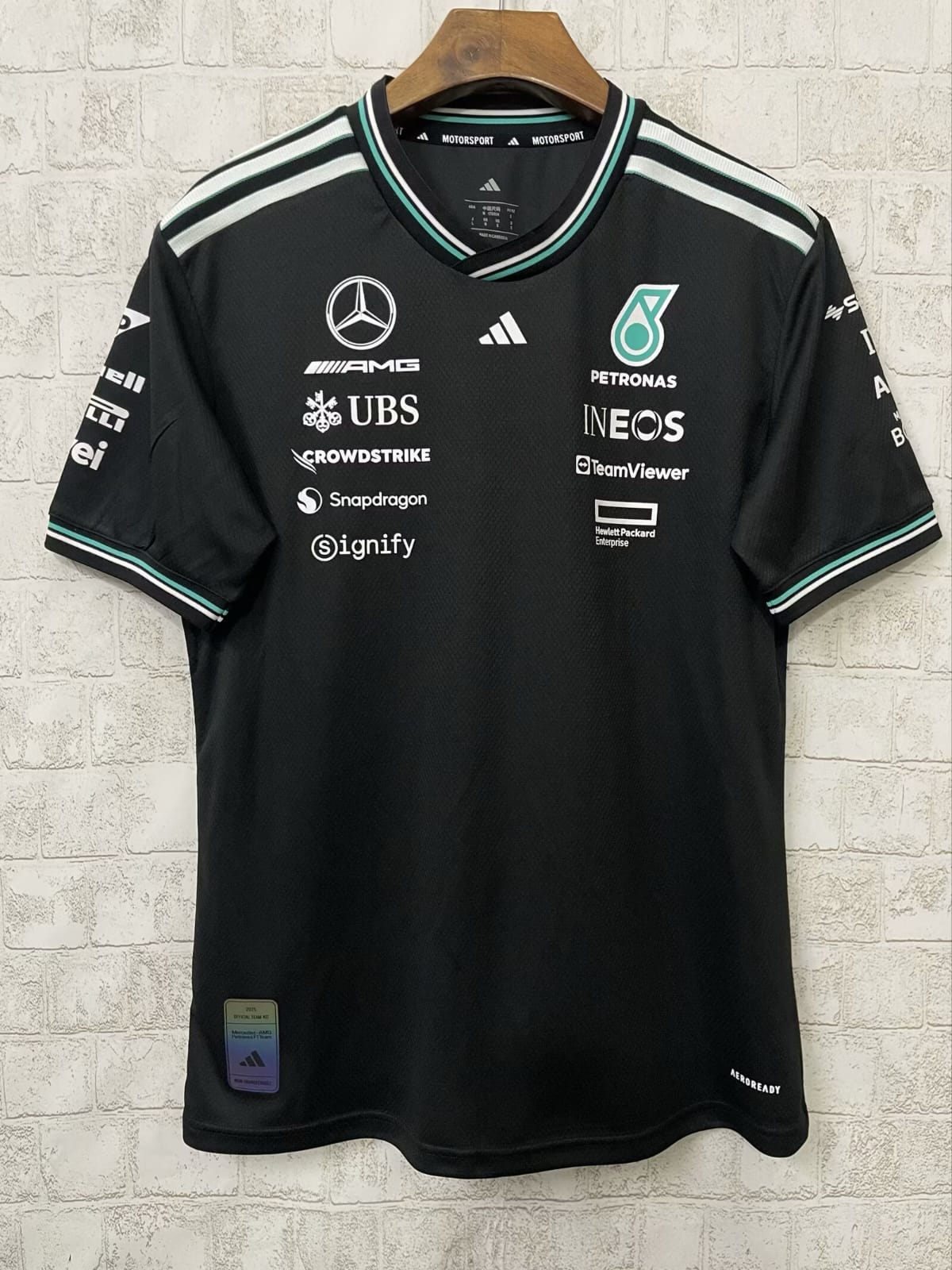 Mercedes - AMG Petronas F1 Team Driver Jersey Black