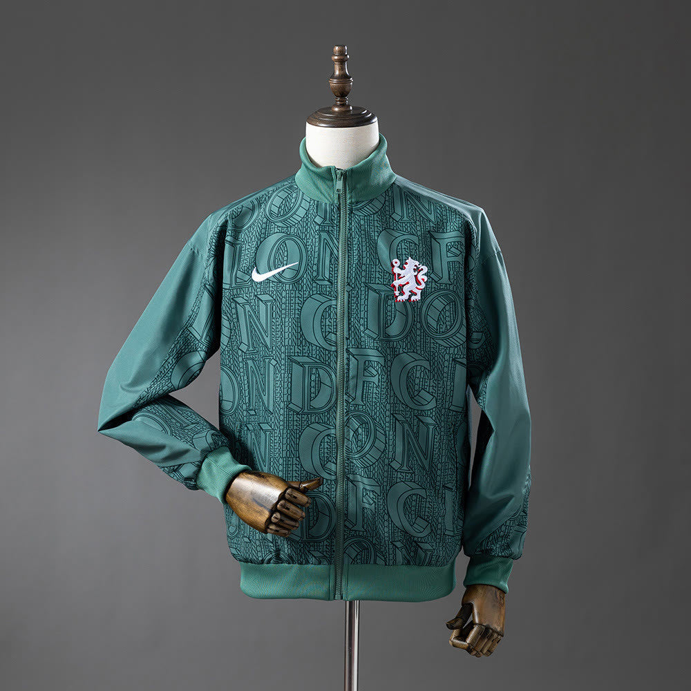 Chelsea 25/26 Dark Green Windbreaker