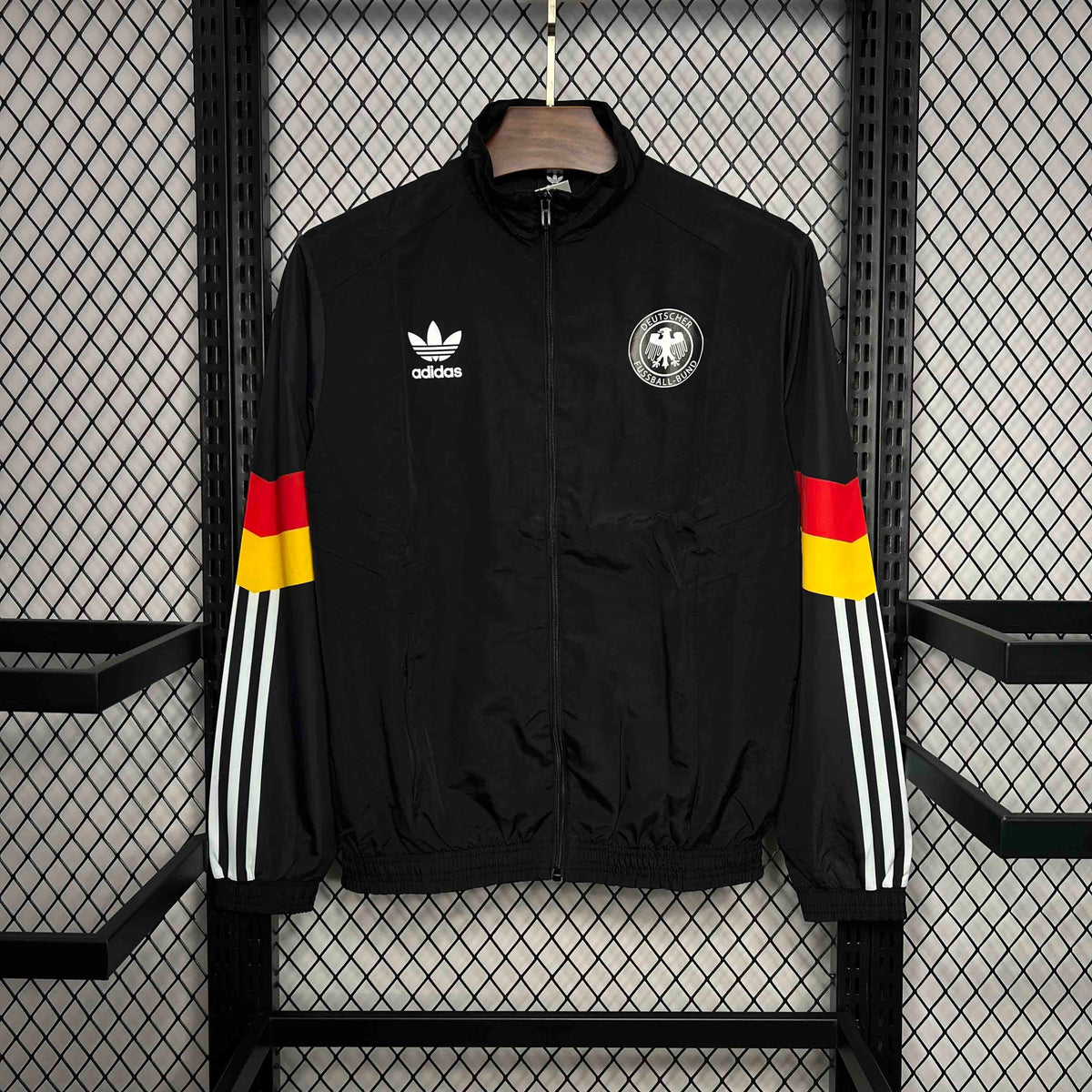 Germany Black Windbreaker
