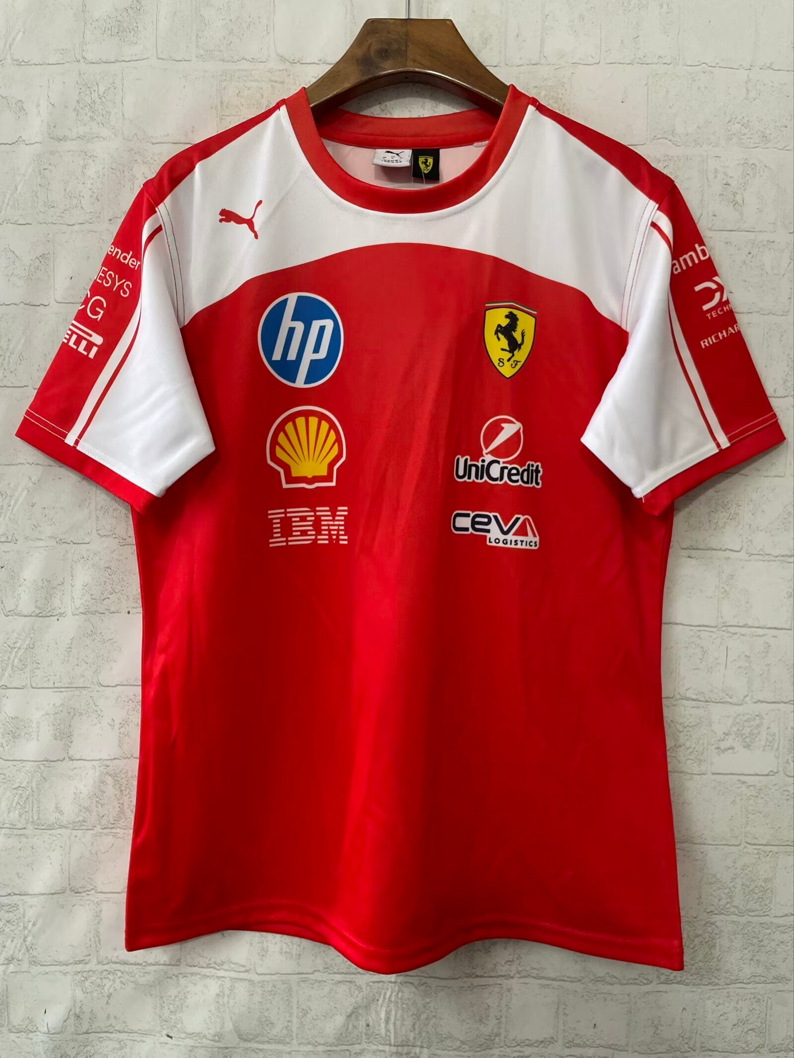 Scuderia Ferrari HP Drivers Motorsport Tee 2026 – Red