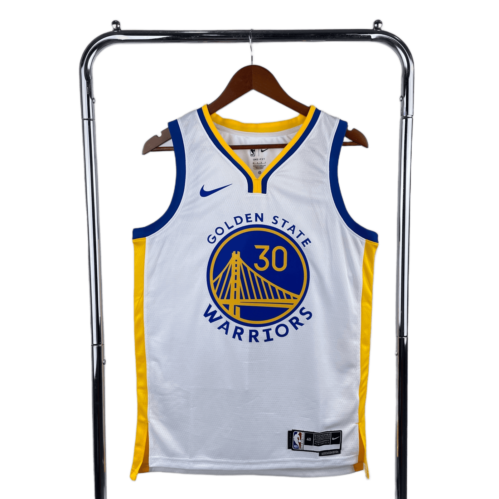 Golden State Warriors White Classic Jersey