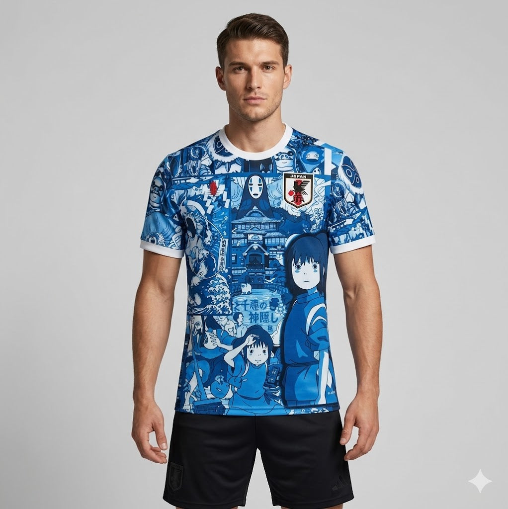 Japan Anime Football Jersey – Spirited Away Chihiro Edition