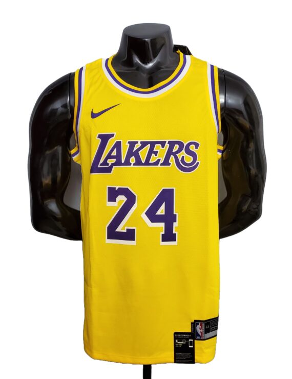 Lakers yellow NBA jersey