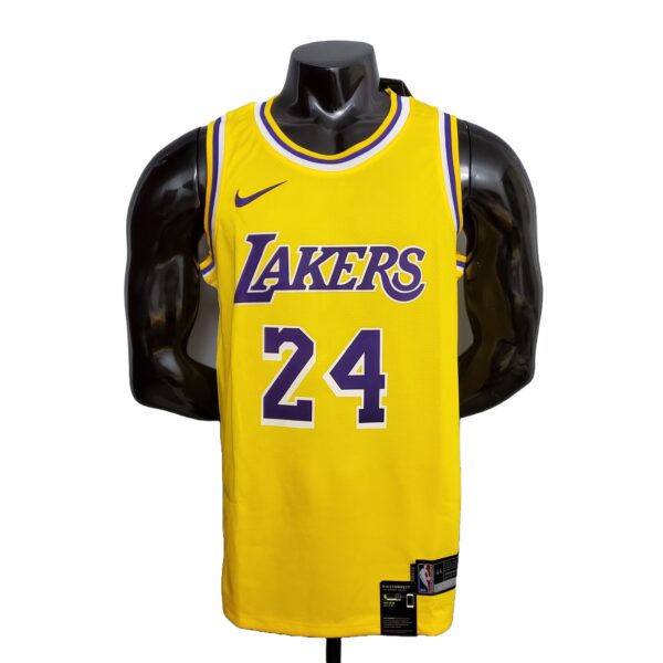 Lakers yellow NBA jersey